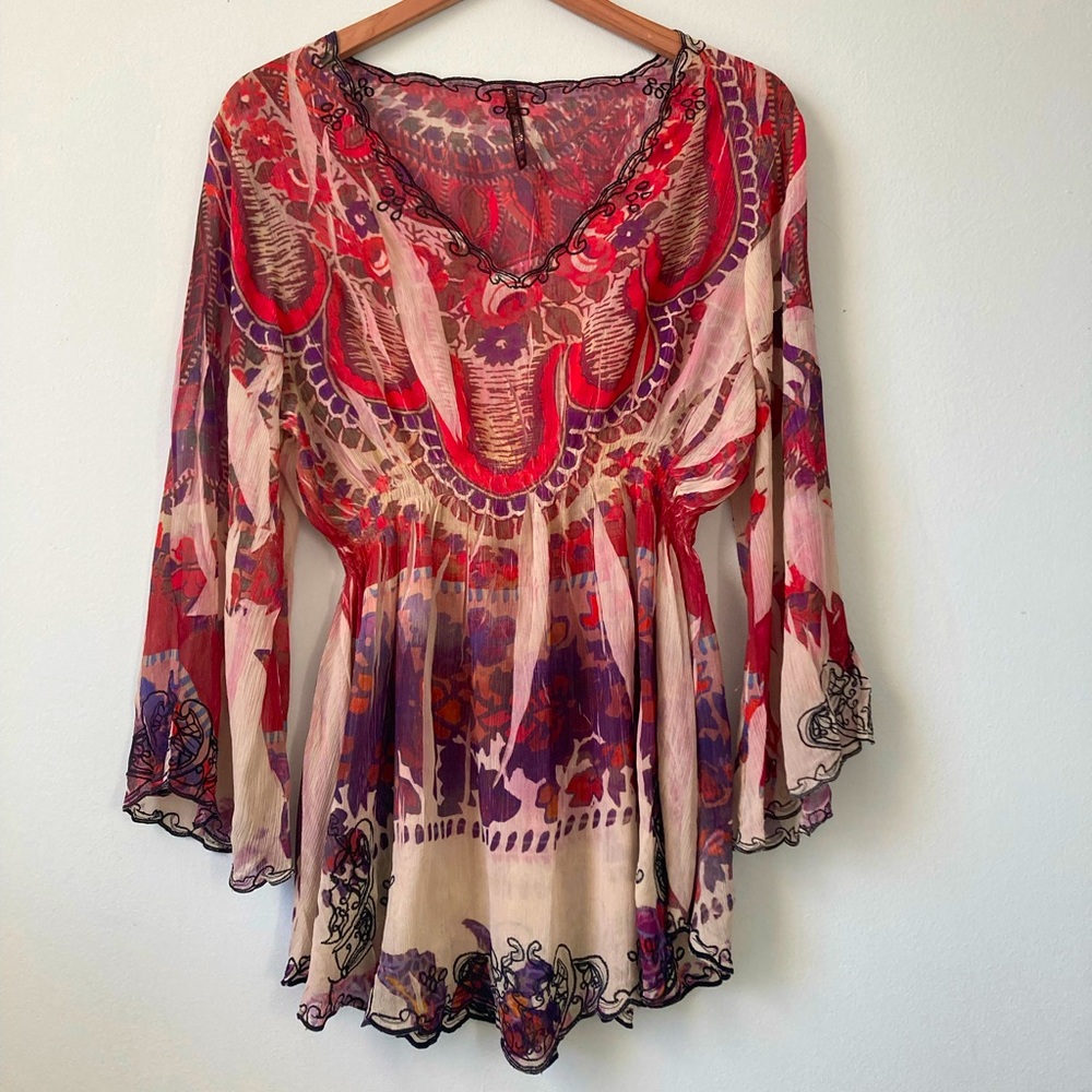Y2k Sheer Blouse